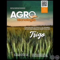 AGROTECNOLOGA  REVISTA DIGITAL - MAYO - AO 10 - NMERO 132 - AO 2022 - PARAGUAY